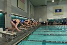Swimming vs Bentley  Wheaton College Swimming vs Bentley. - Photo By: KEITH NORDSTROM : Wheaton, Swimming, Bentley